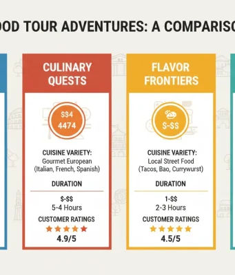 Ultimate Food Tour Companies Comparison for 2026 Food Tour Companies Comparison