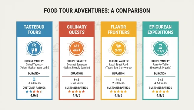Food Tour Companies Comparison