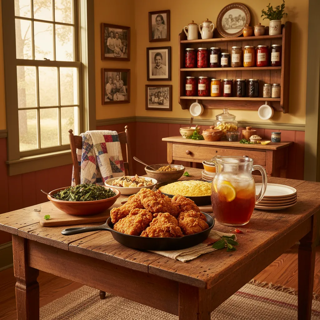 The American South Deep Roots and Soulful Cooking 