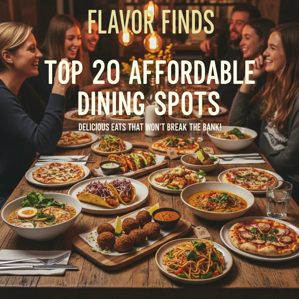 Top 20 Affordable Dining Spots