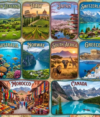 The 10 Most Beautiful Countries in the World Ranked 10 Most Beautiful Countries