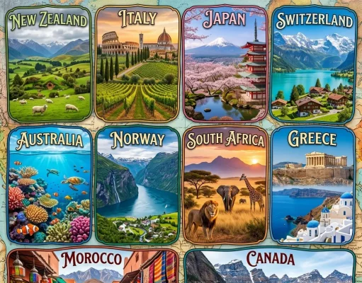 The 10 Most Beautiful Countries in the World Ranked 10 Most Beautiful Countries