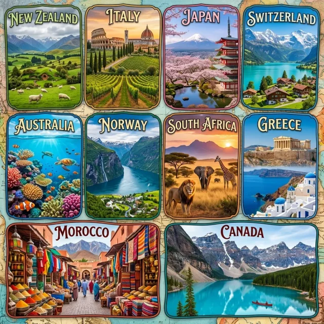 10 Most Beautiful Countries